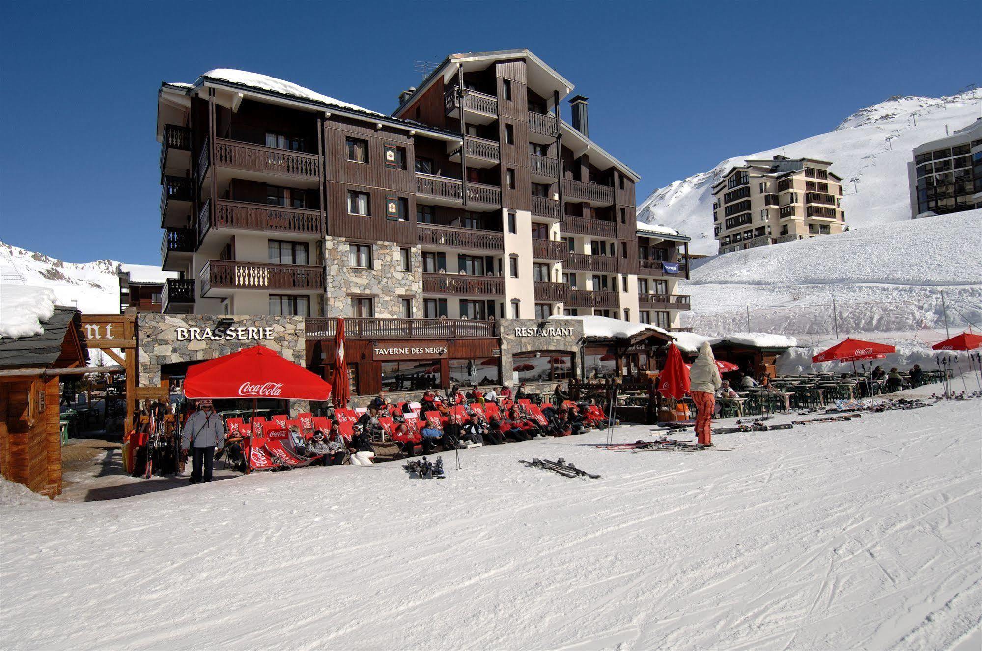 Residence Odalys Le Rond Point Des Pistes Тин Екстериор снимка