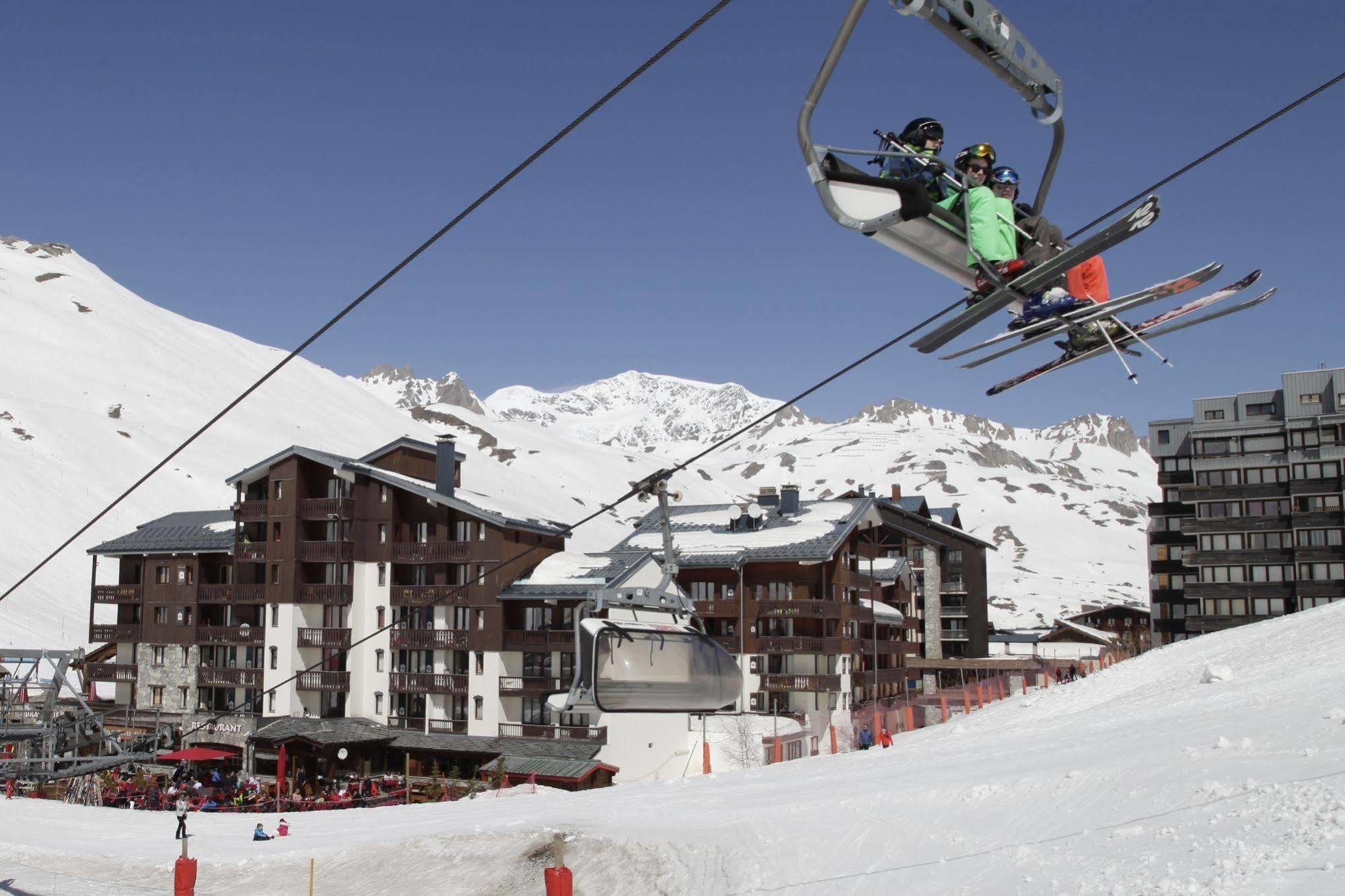 Residence Odalys Le Rond Point Des Pistes Тин Екстериор снимка